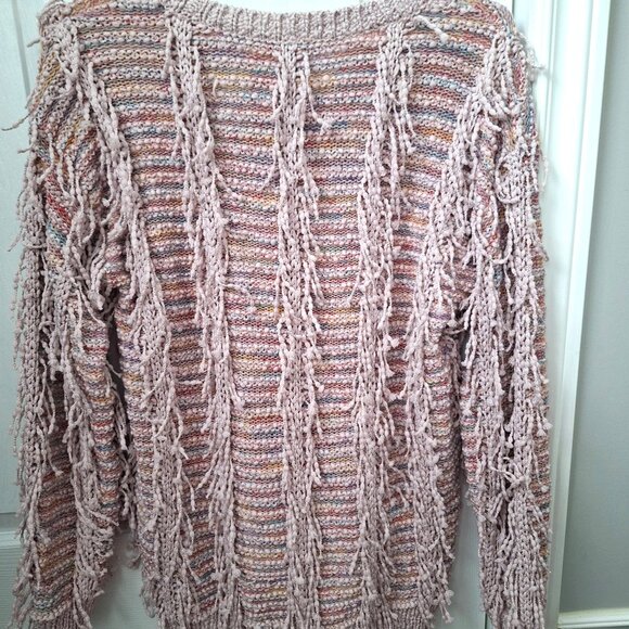 Tribal Multicolour Fringe Sweater - Picture 3 of 10